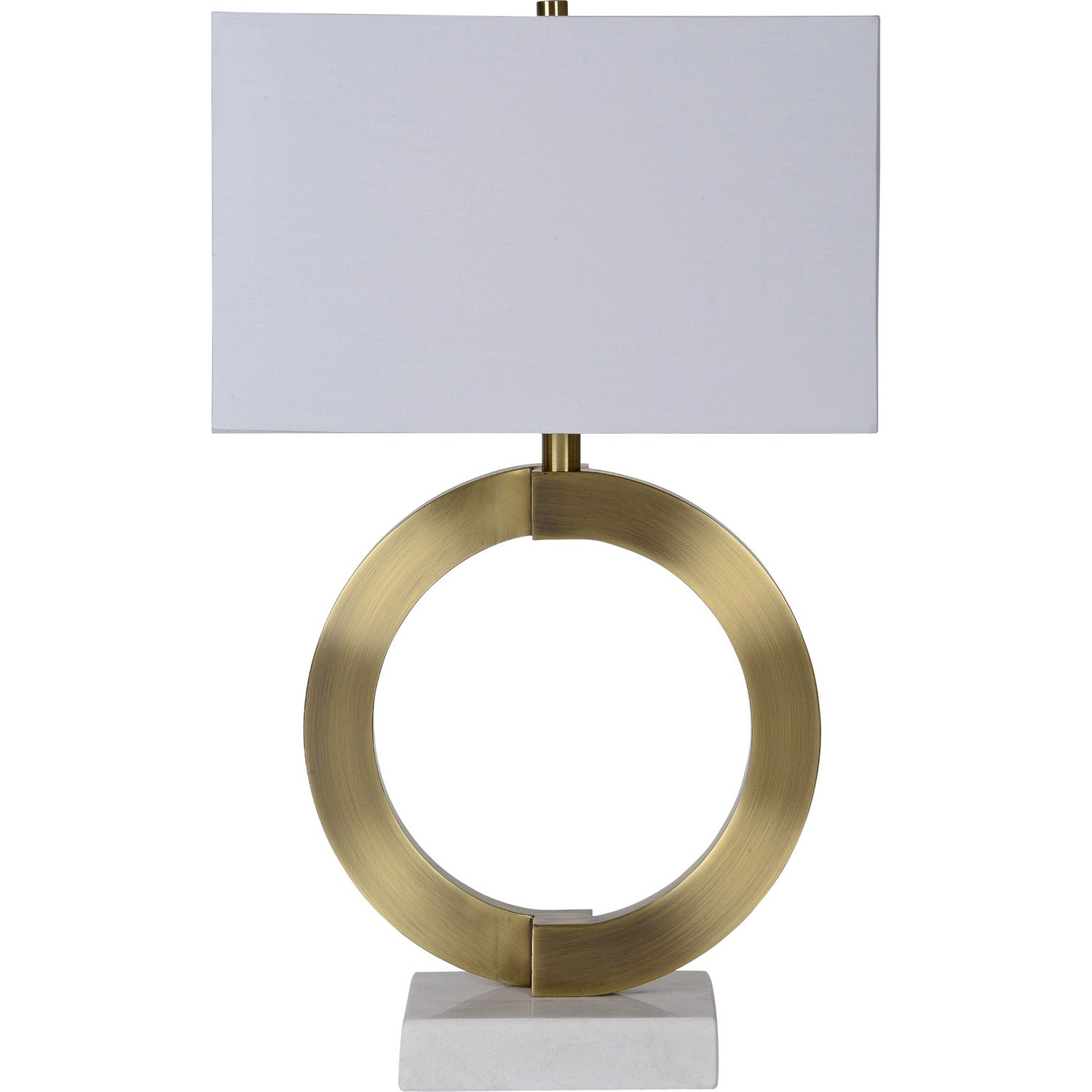 Skylar Table Lamp in Antique Brass