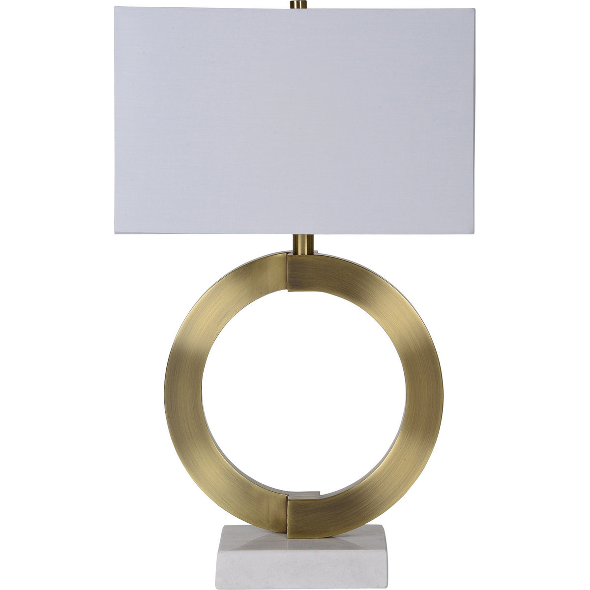 Skylar Table Lamp in Antique Brass