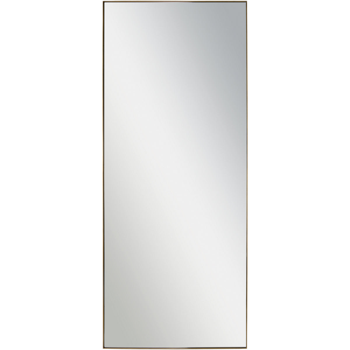 Northern Mirror in Antique Brass