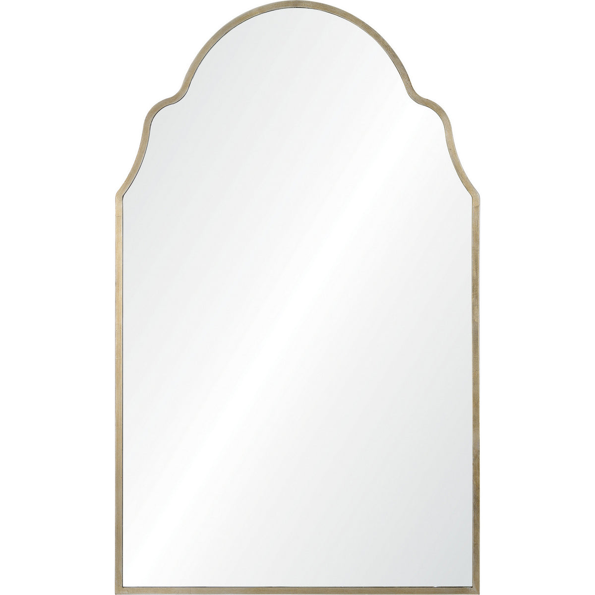 Natasha Mirror in Antique Silver Leaf