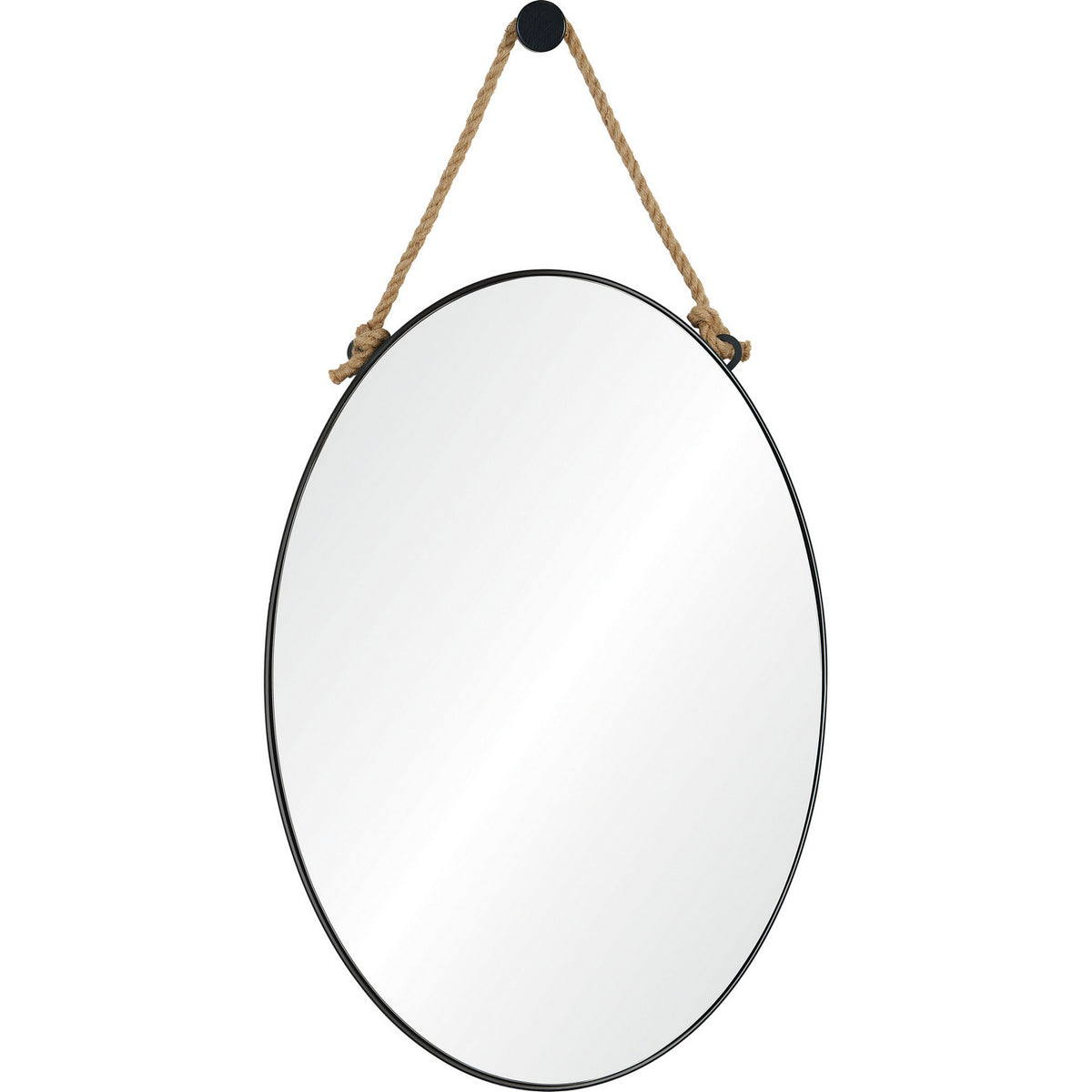 Miroir Parbuckle en noir