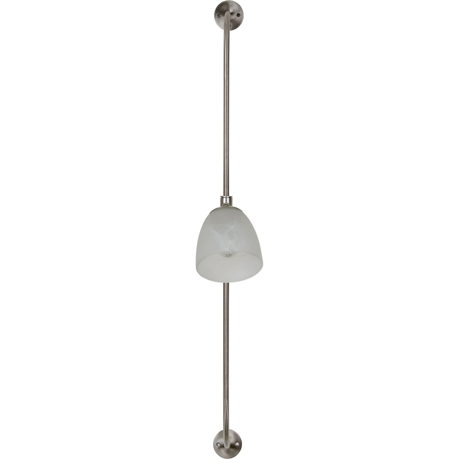 Applique Ametrine à une lumière en nickel satiné