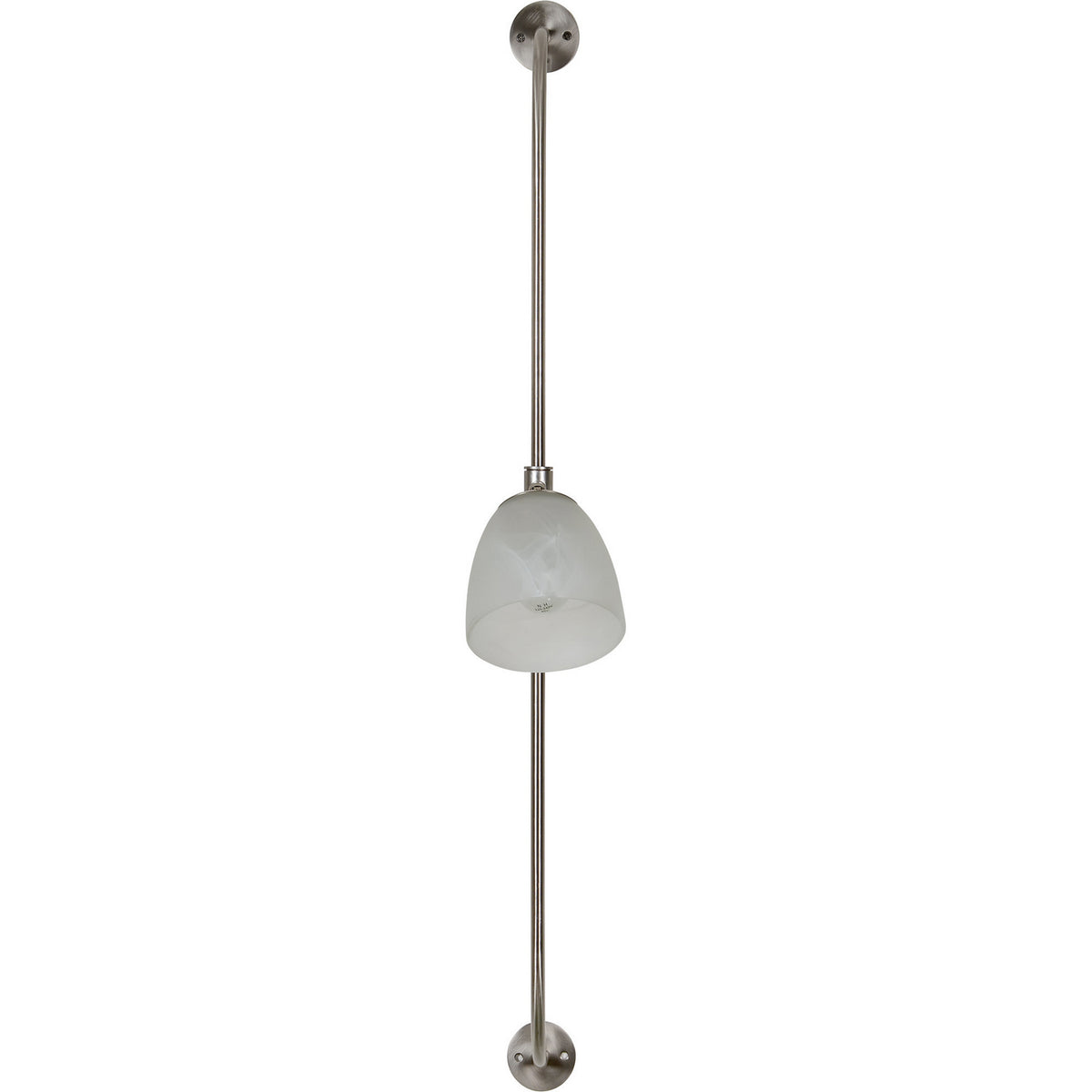 Applique Ametrine à une lumière en nickel satiné