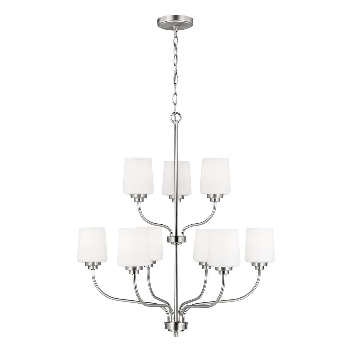 Lustre à neuf lumières Windom