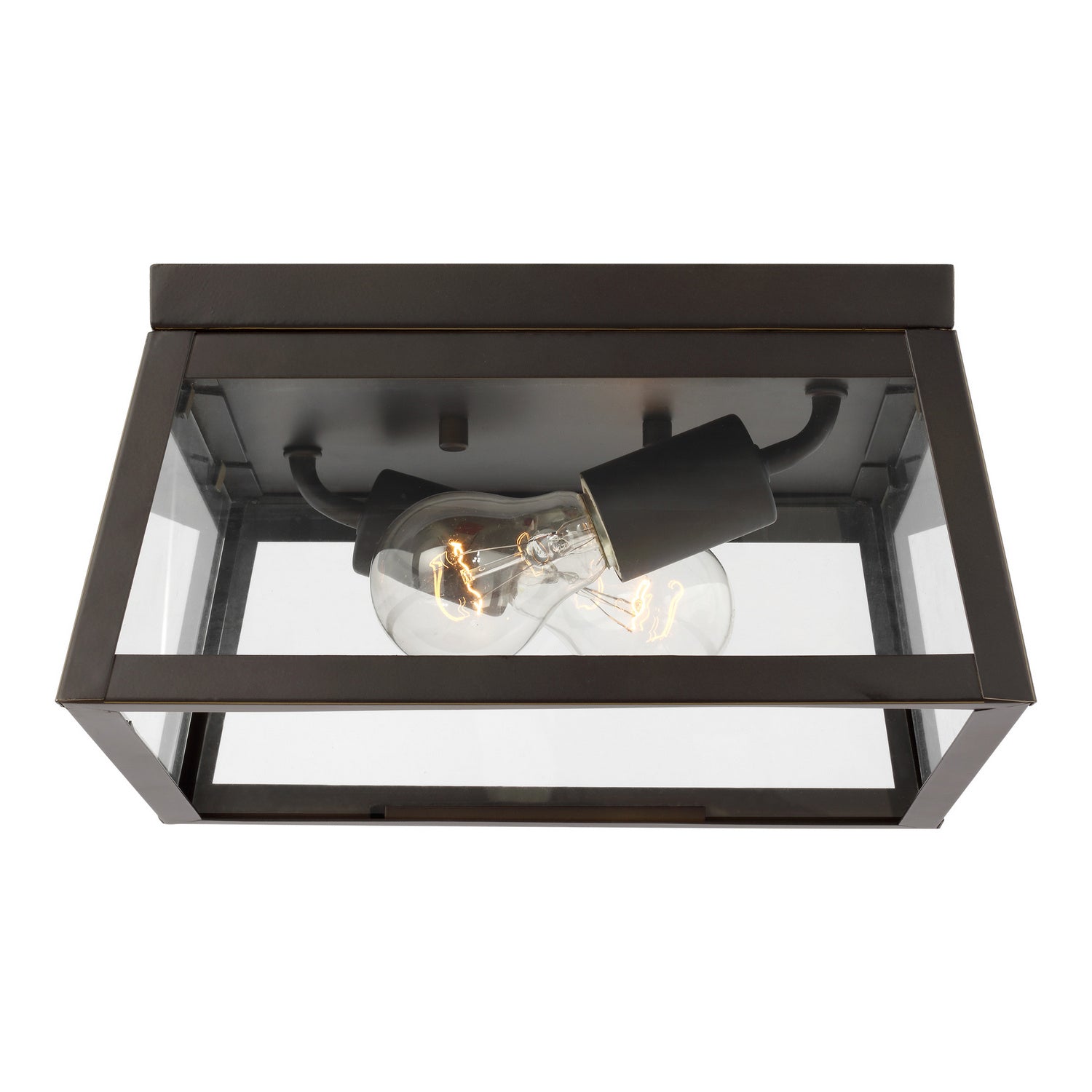 Founders Two Light Outdoor Flush Mount