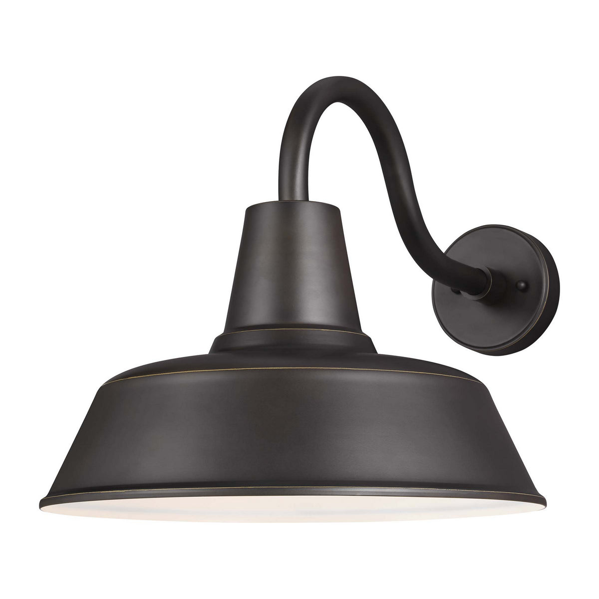 Barn Light LED Outdoor Wall Lantern in Antique Bronze