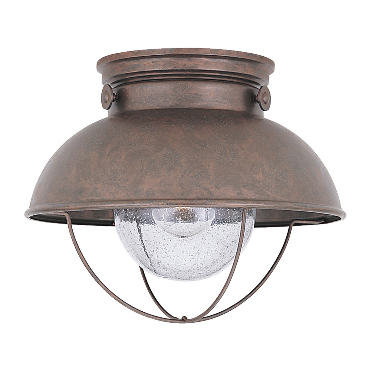 Sebring One Light Outdoor Flush Mount