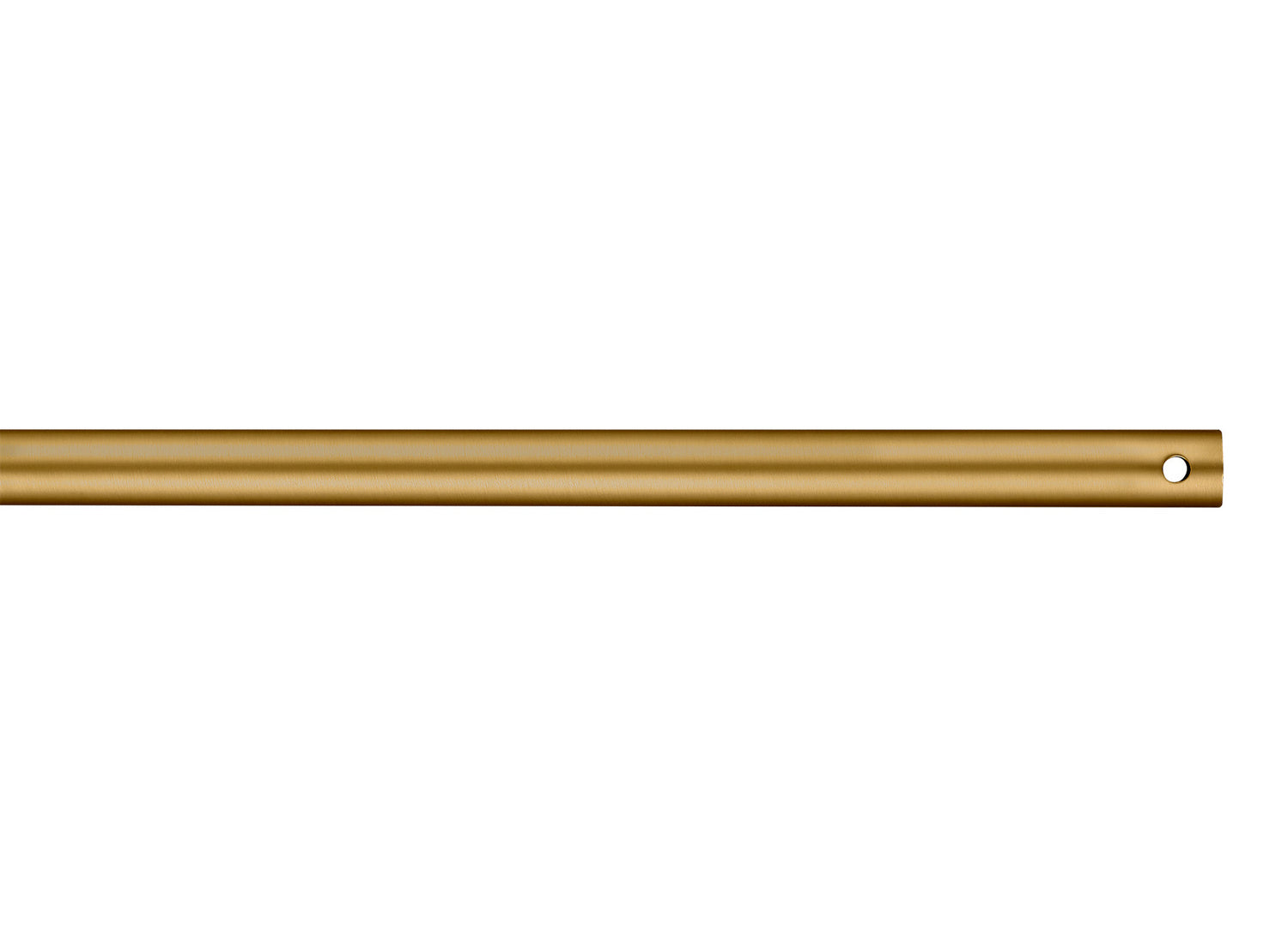 Down Rod Burnished Brass  36’’