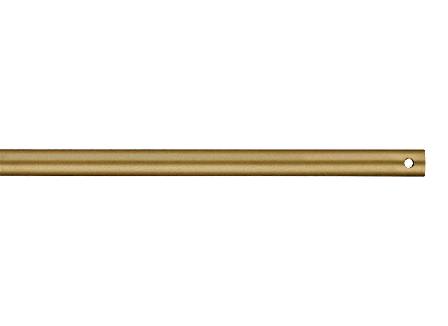 Universal Downrod Downrod in Burnished Brass
