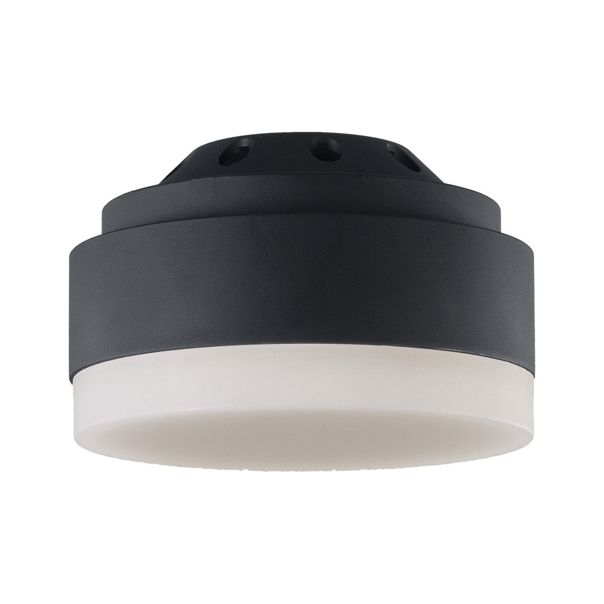 Aspen LED Fan Light Kit in Midnight Black