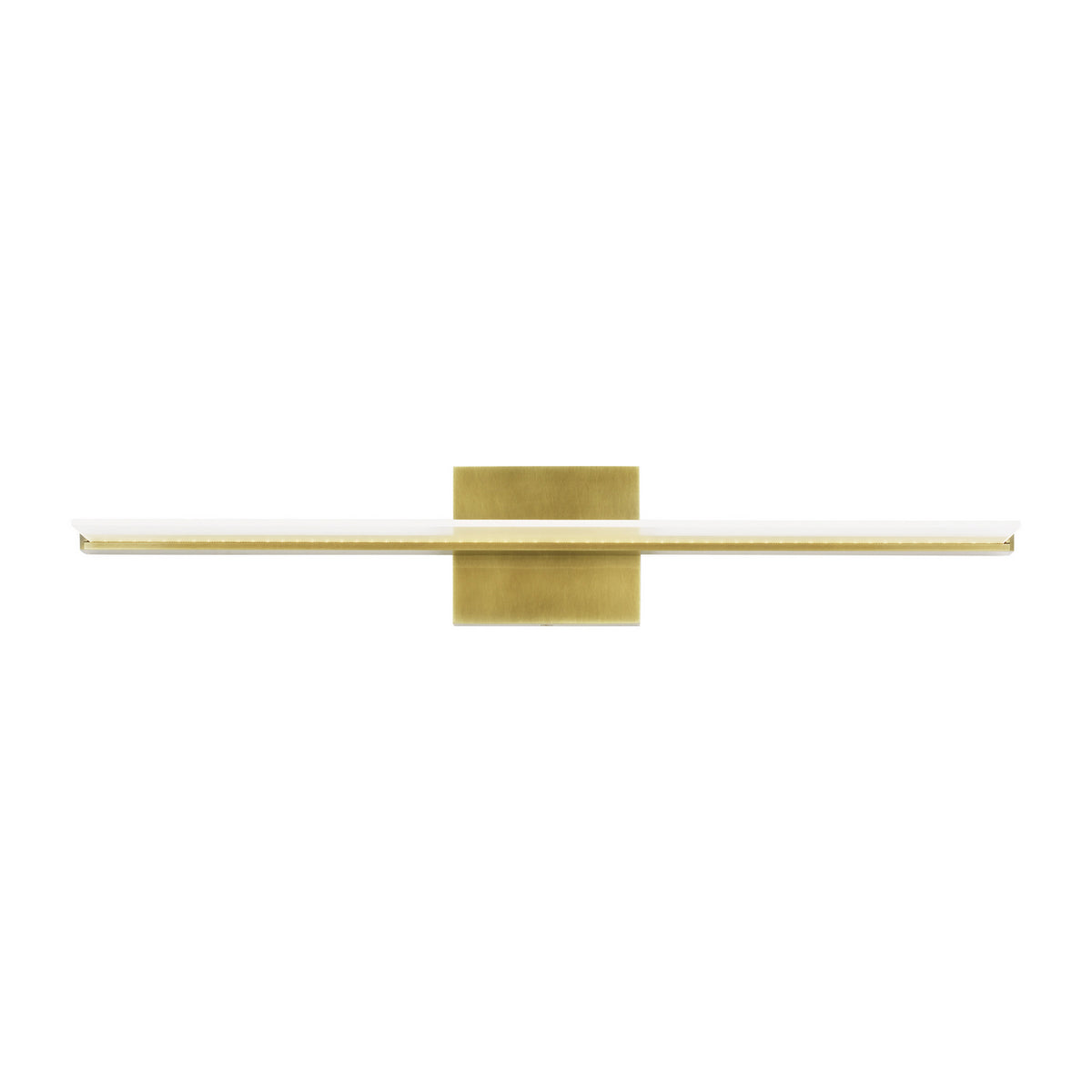 Span LED Bath in Plated Brass