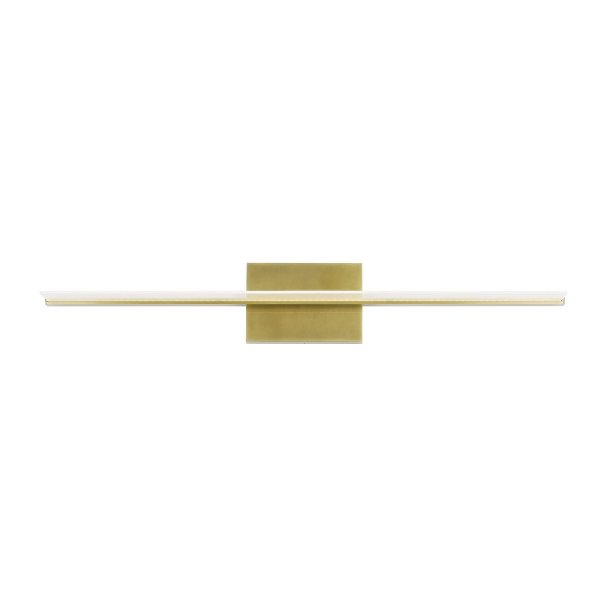 Span LED Bath in Plated Brass