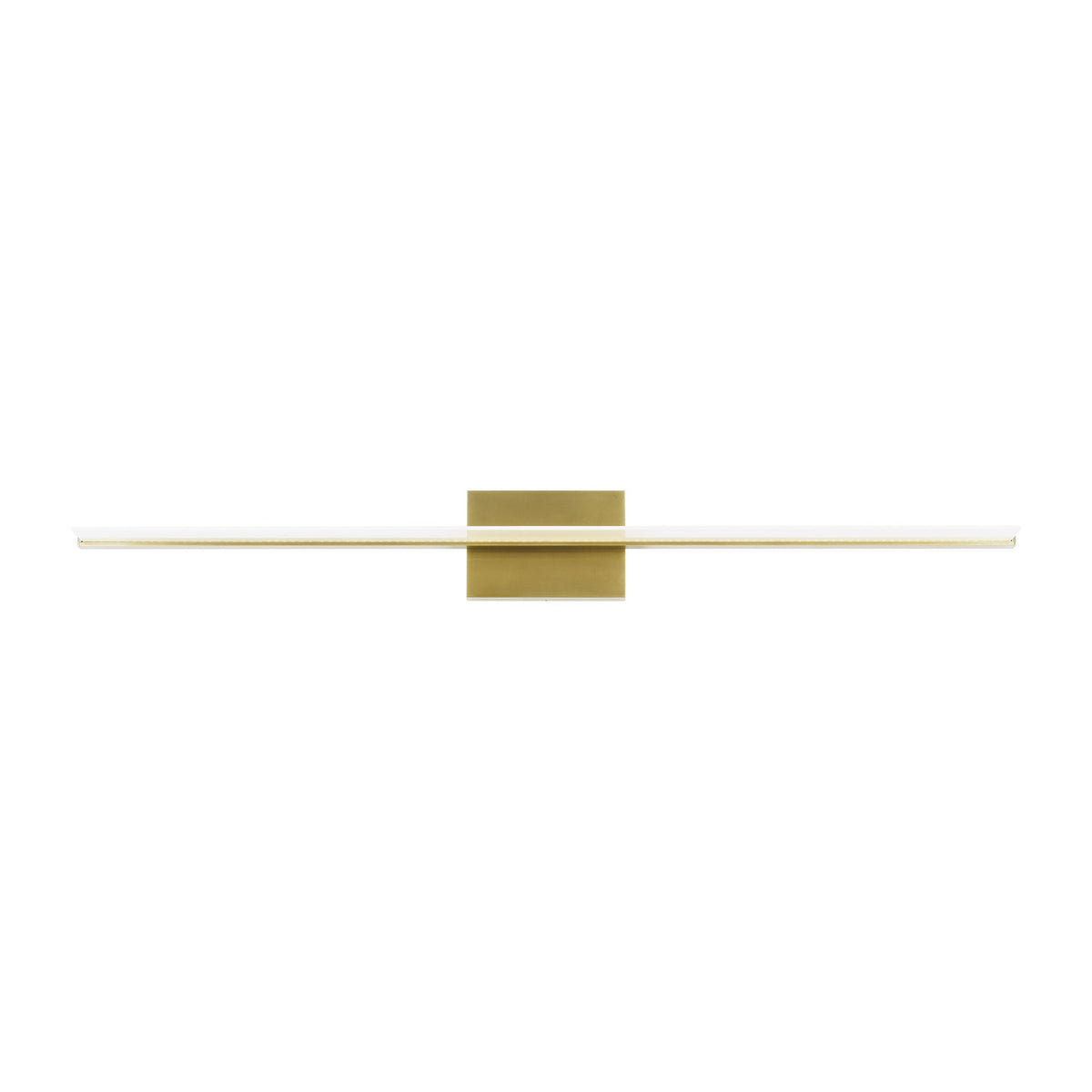 Span LED Bath in Plated Brass