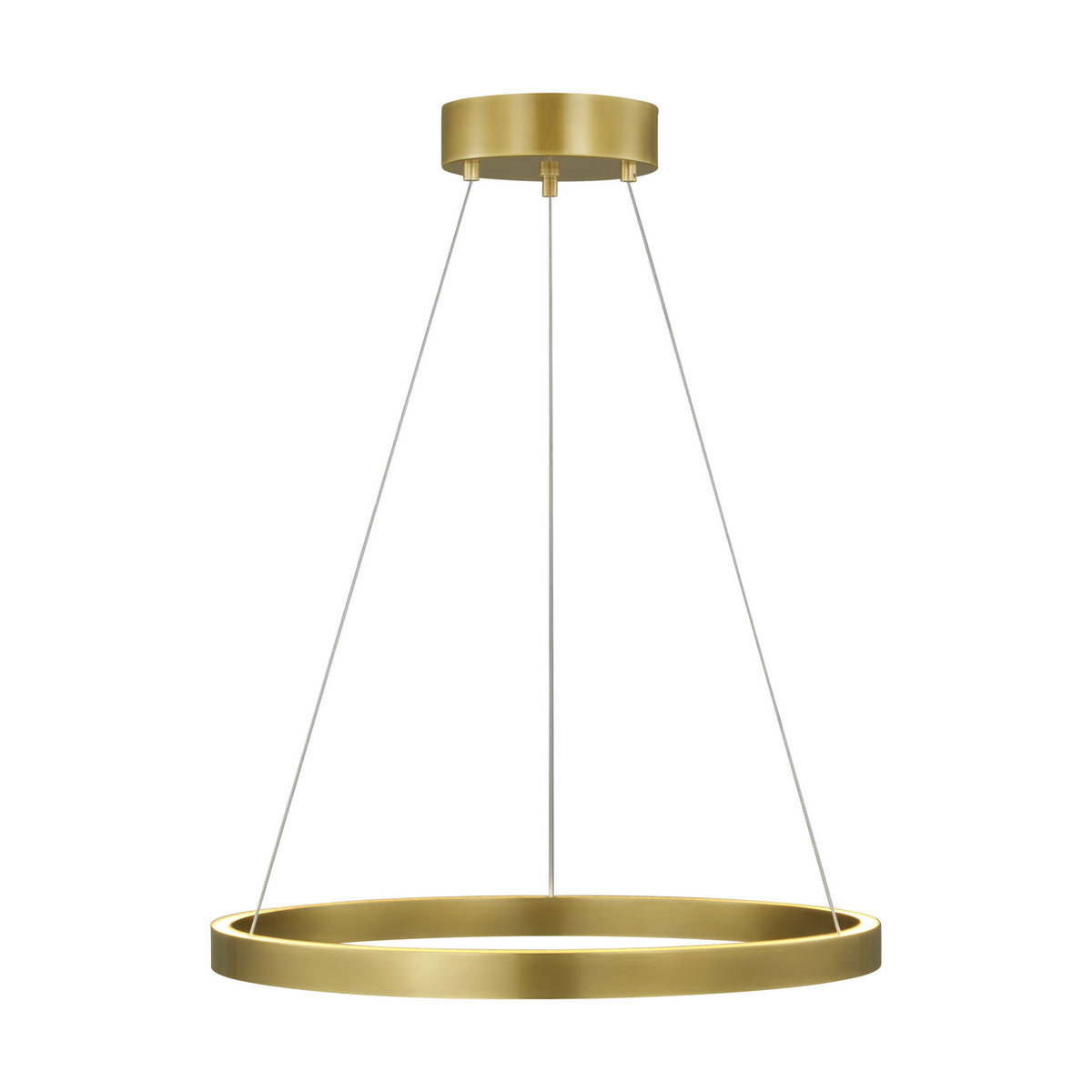 Fiama LED Suspension in Plated Brass