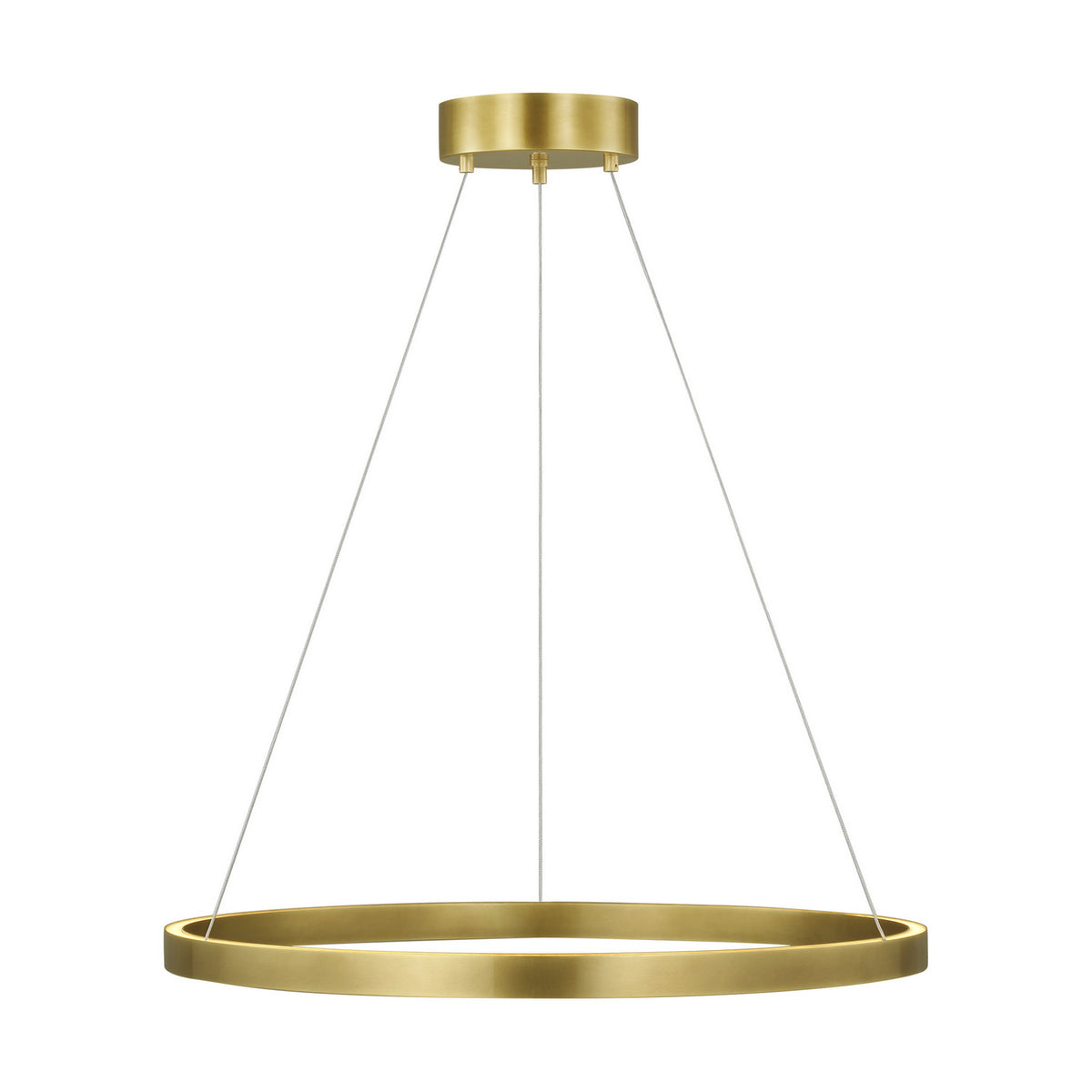 Fiama LED Suspension in Plated Brass