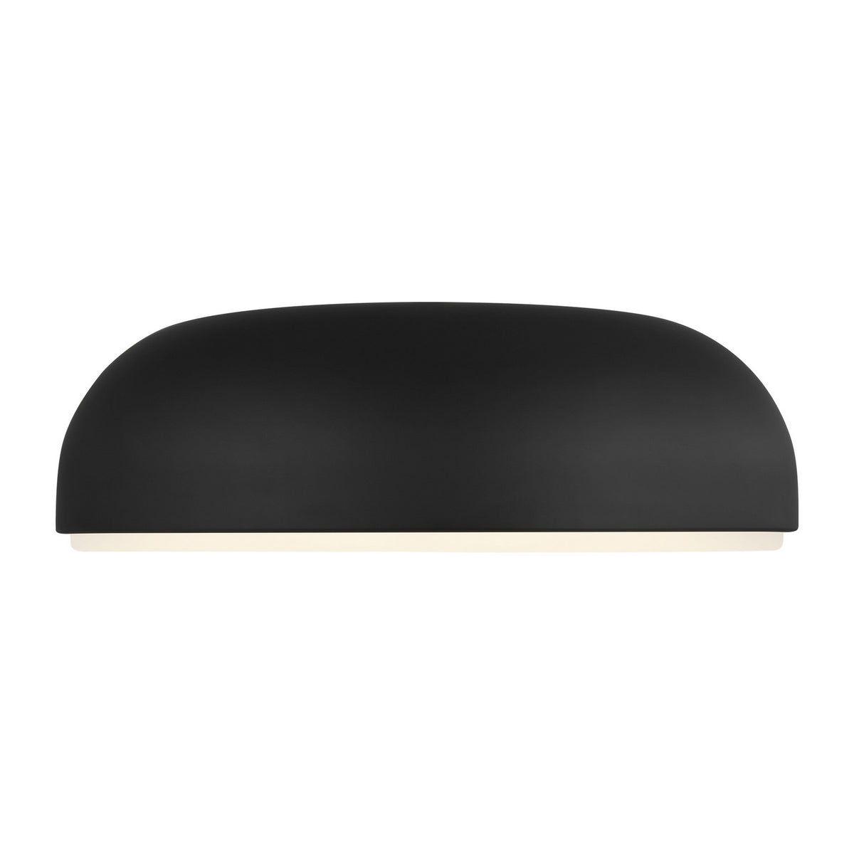 Kosa LED Flush Mount in Nightshade Black