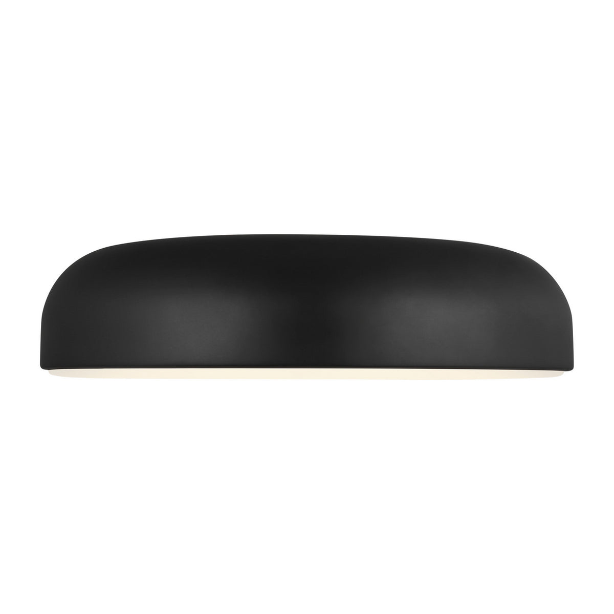 Kosa LED Ceiling Mount in Nightshade Black