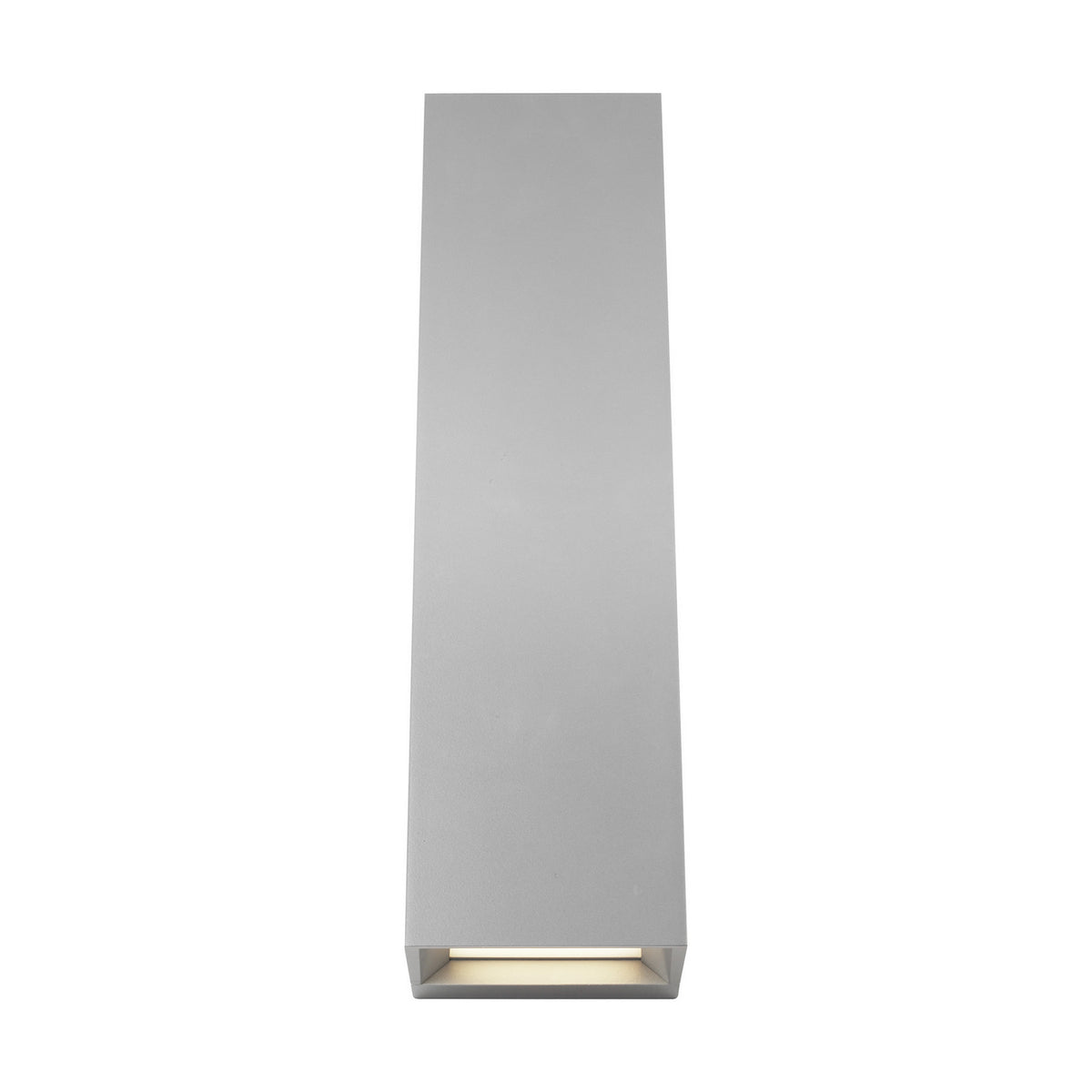 Pitch LED Outdoor Wall Mount in Silver