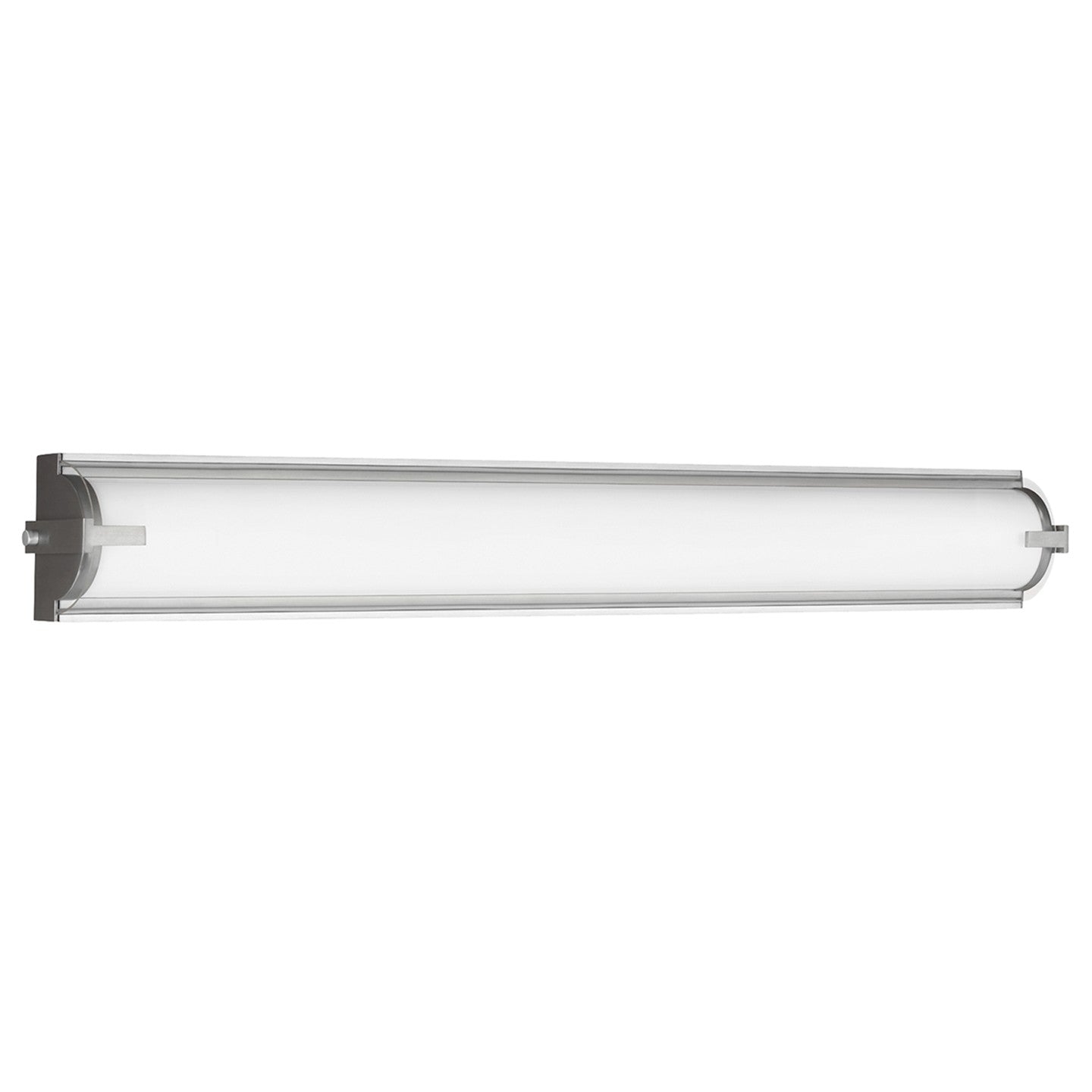 Applique murale/de salle de bain LED Braunfels en aluminium satiné