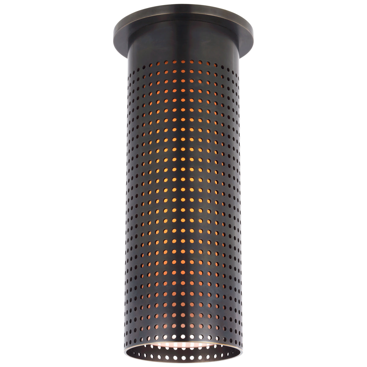 Precision LED Flush Mount in Bronze
