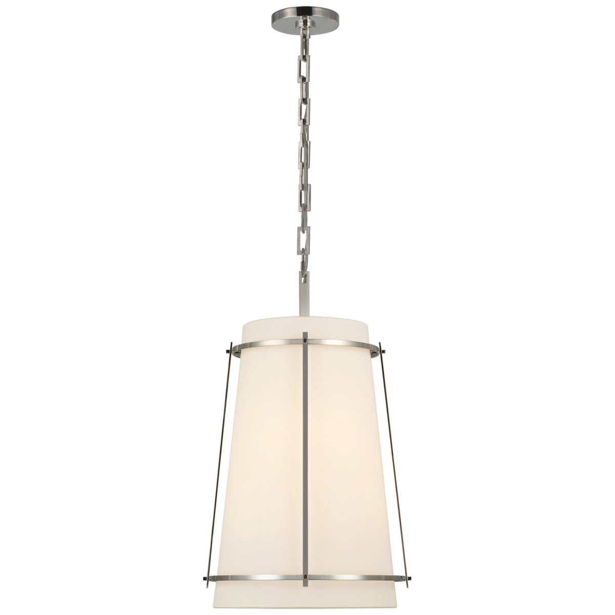 Callaway LED Pendant in Polished Nickel