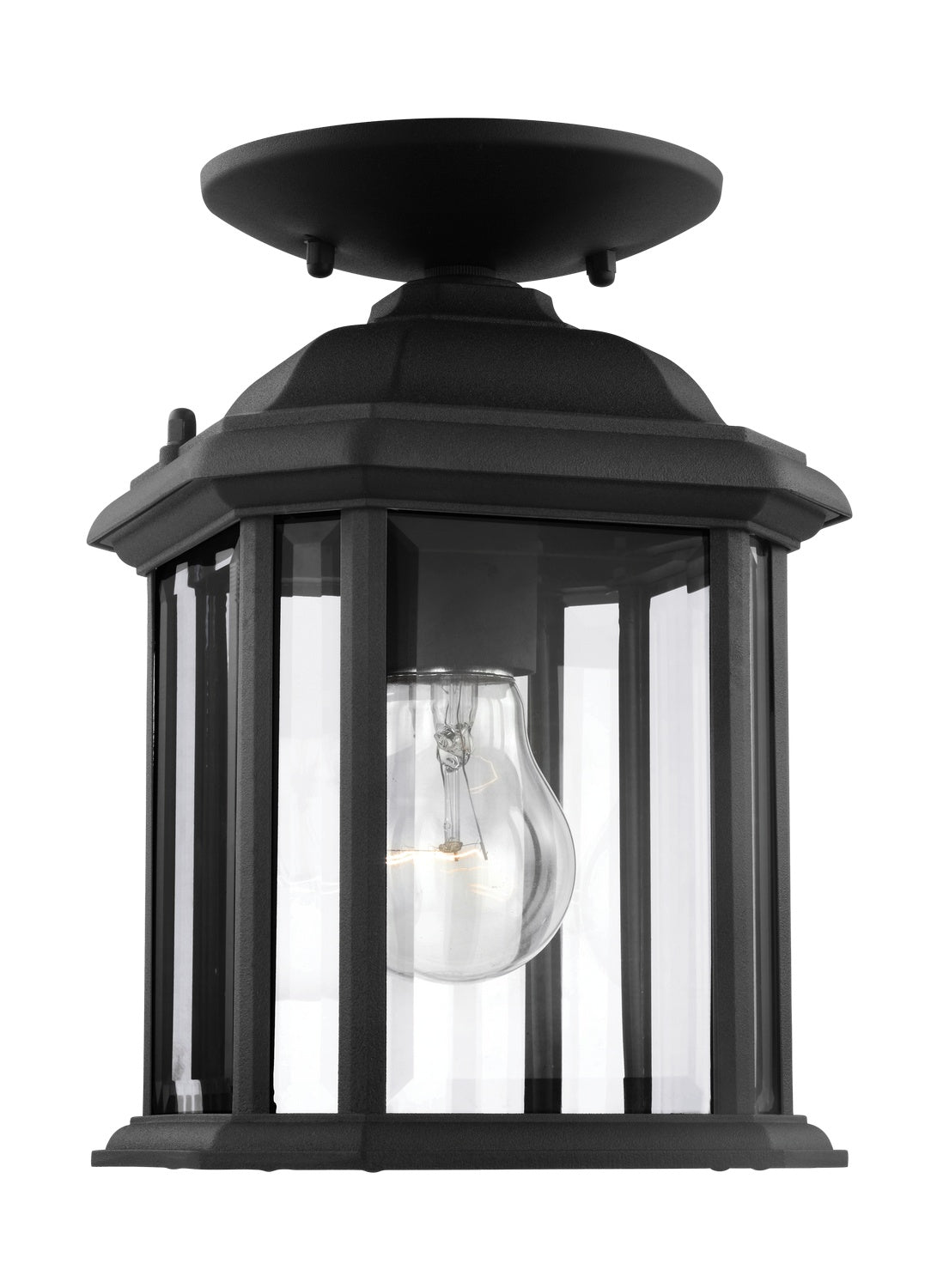 Kent One Light Outdoor Semi-Flush Convertible Pendant