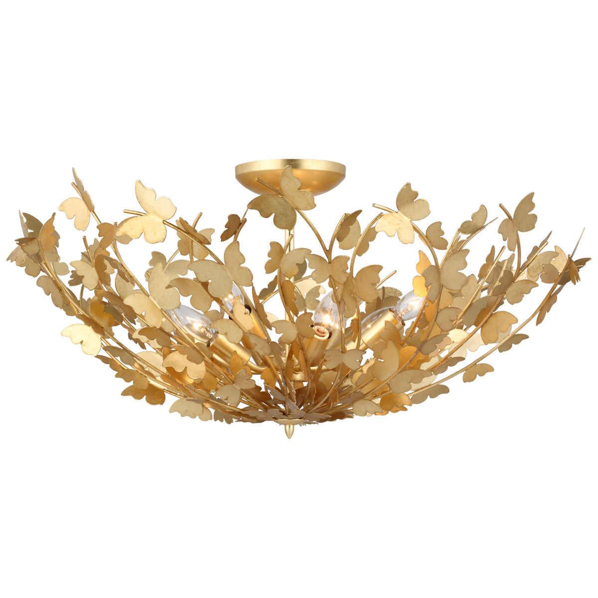 Farfalle LED Semi Flush Mount