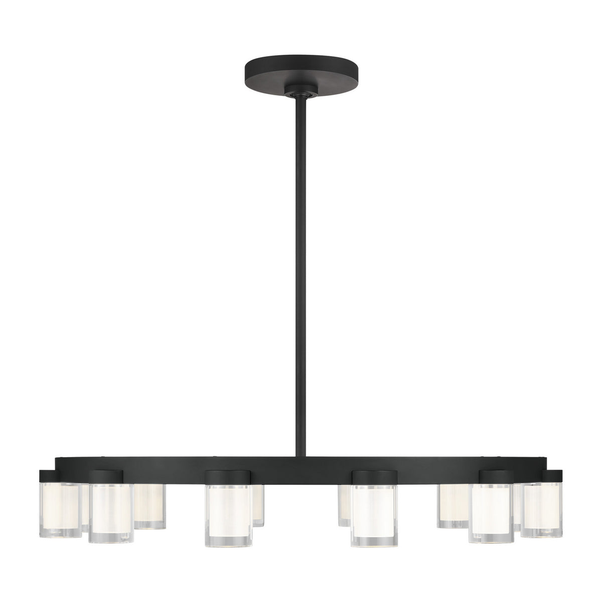 Esfera LED Chandelier in Nightshade Black