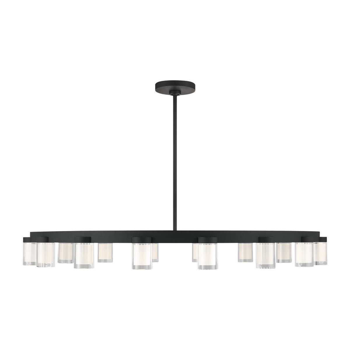 Esfera LED Chandelier in Nightshade Black