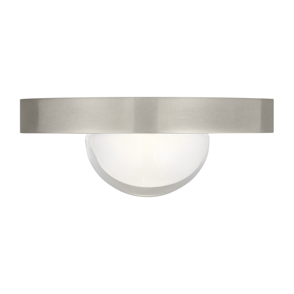 Ebell LED Flush Mount in Antique Nickel
