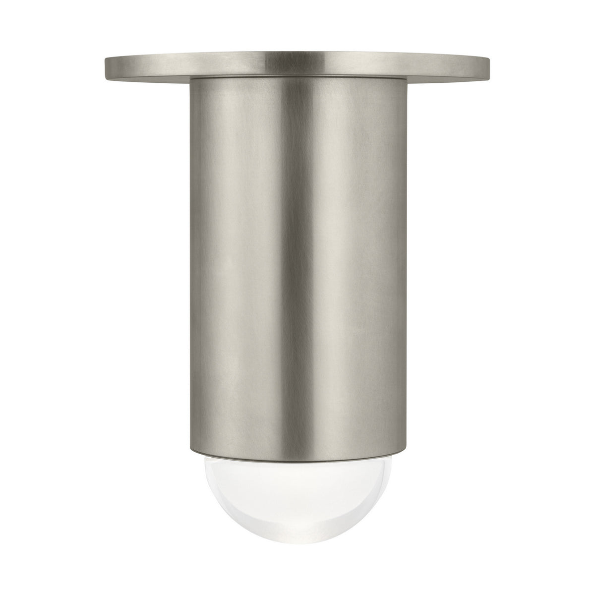 Ebell LED Flush Mount in Antique Nickel