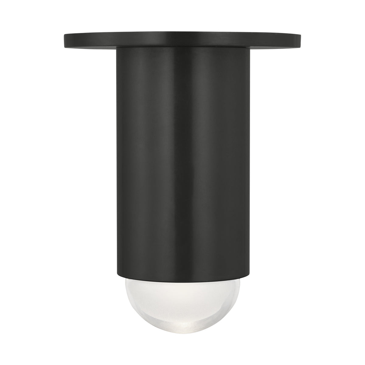 Ebell LED Flush Mount in Dark Bronze