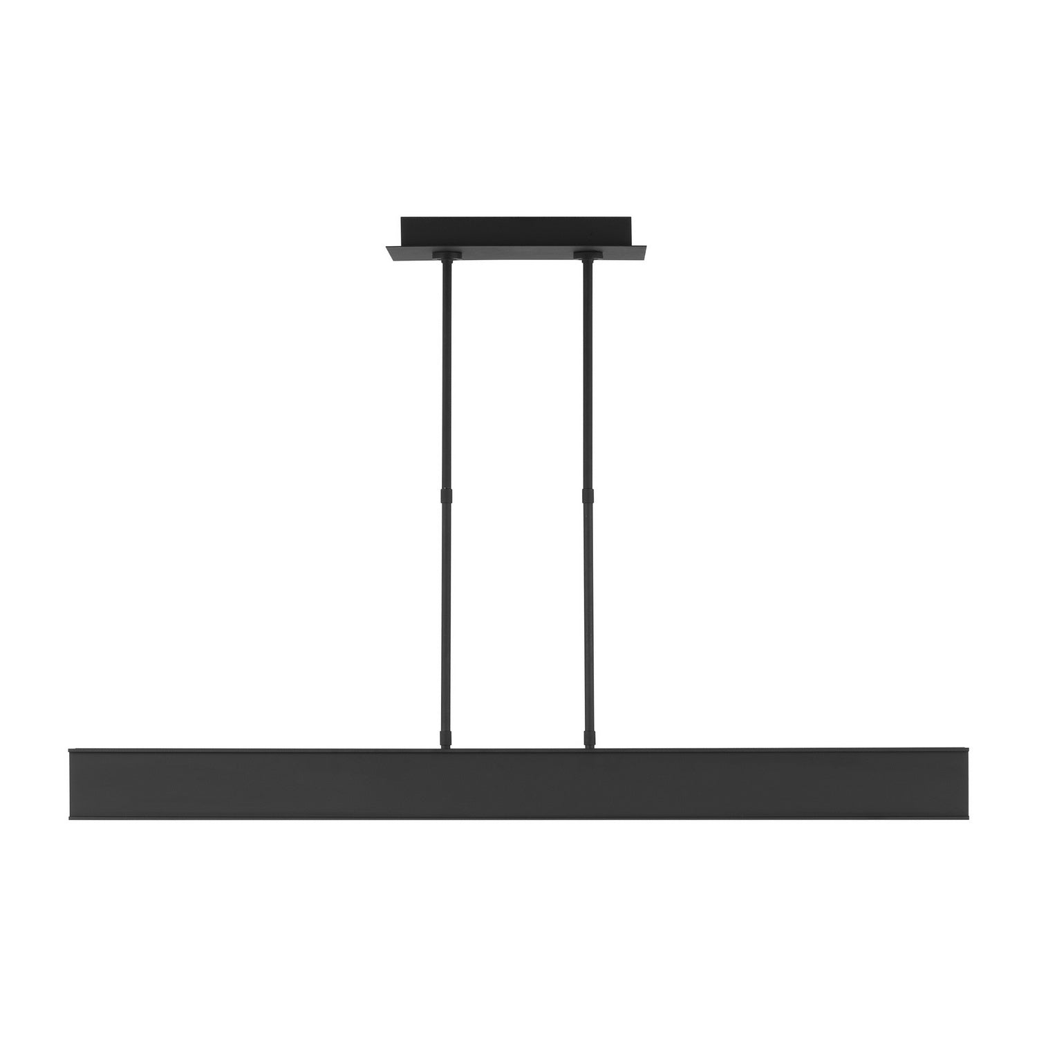 I-Beam 47 Linear Suspension in Plated Brass