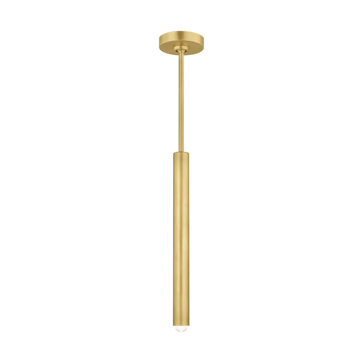 Ebell LED Pendant in Natural Brass