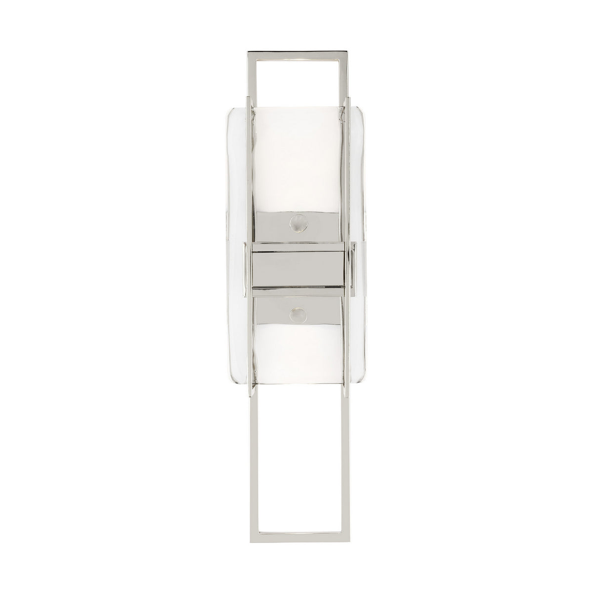 Duelle LED Wall Sconce in Polished Nickel