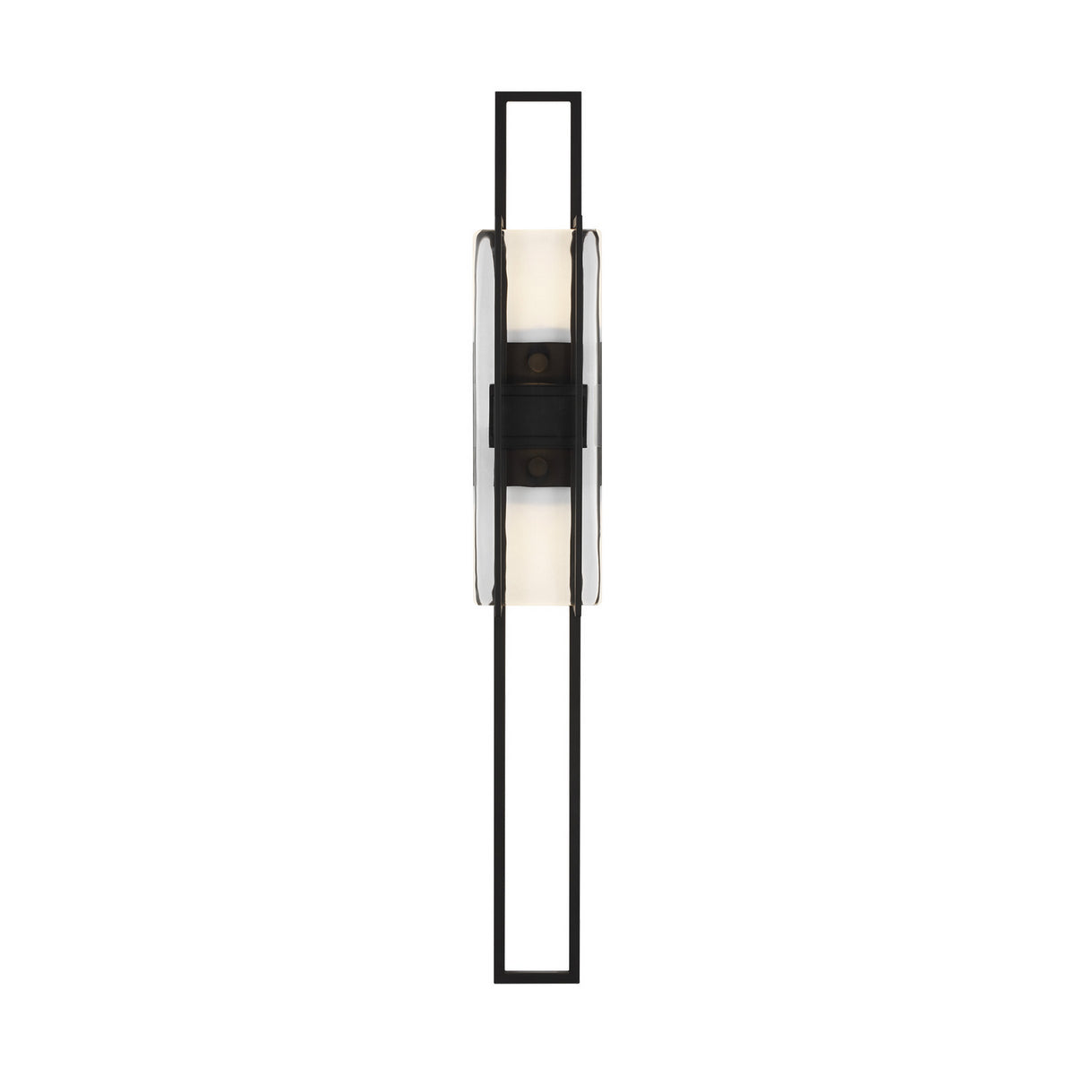 Duelle LED Wall Sconce in Nightshade Black