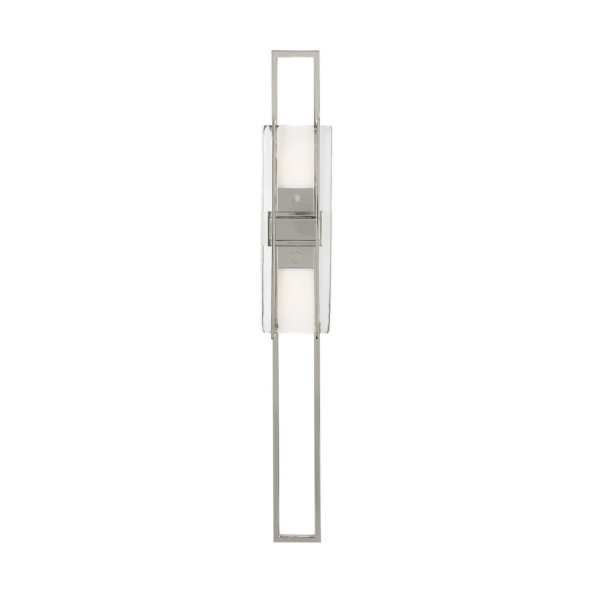Duelle LED Wall Sconce in Polished Nickel