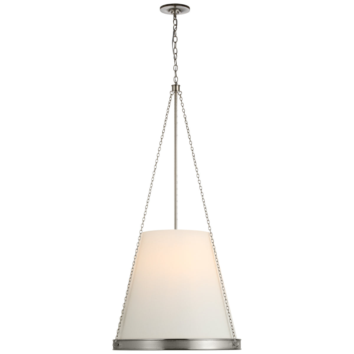 Reese LED Pendant in Polished Nickel