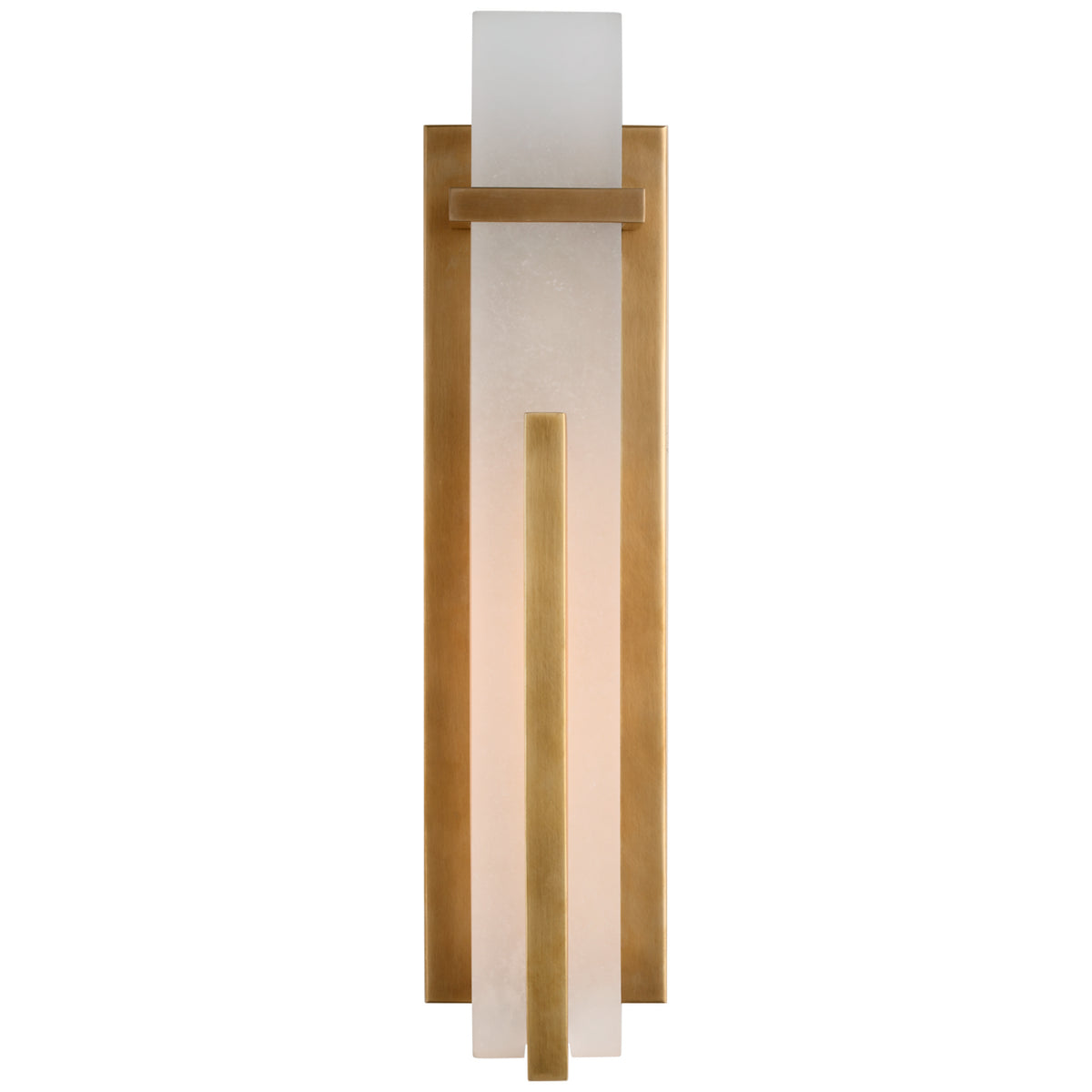 Malik LED Wall Sconce in Hand-Rubbed Antique Brass