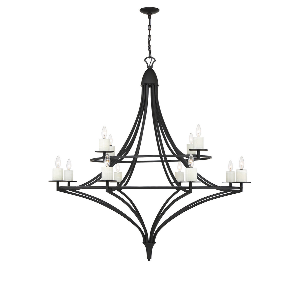 Director 12 Light Chandelier