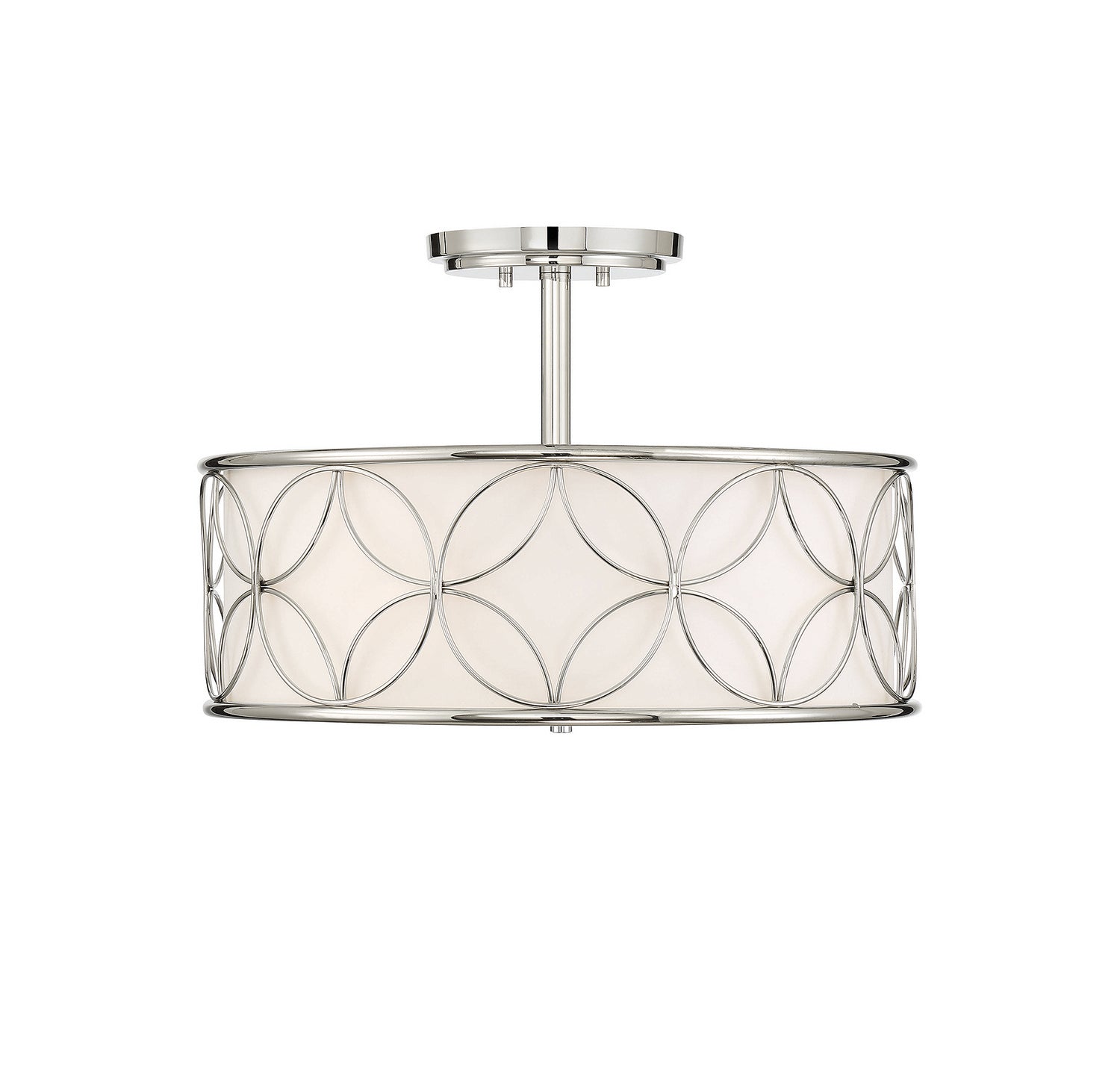 Reid Four Light Semi-Flush Mount