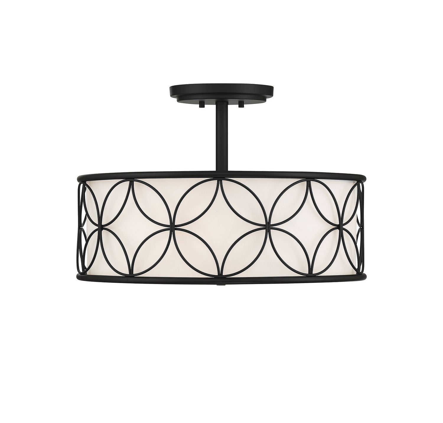 Reid Four Light Semi-Flush Mount