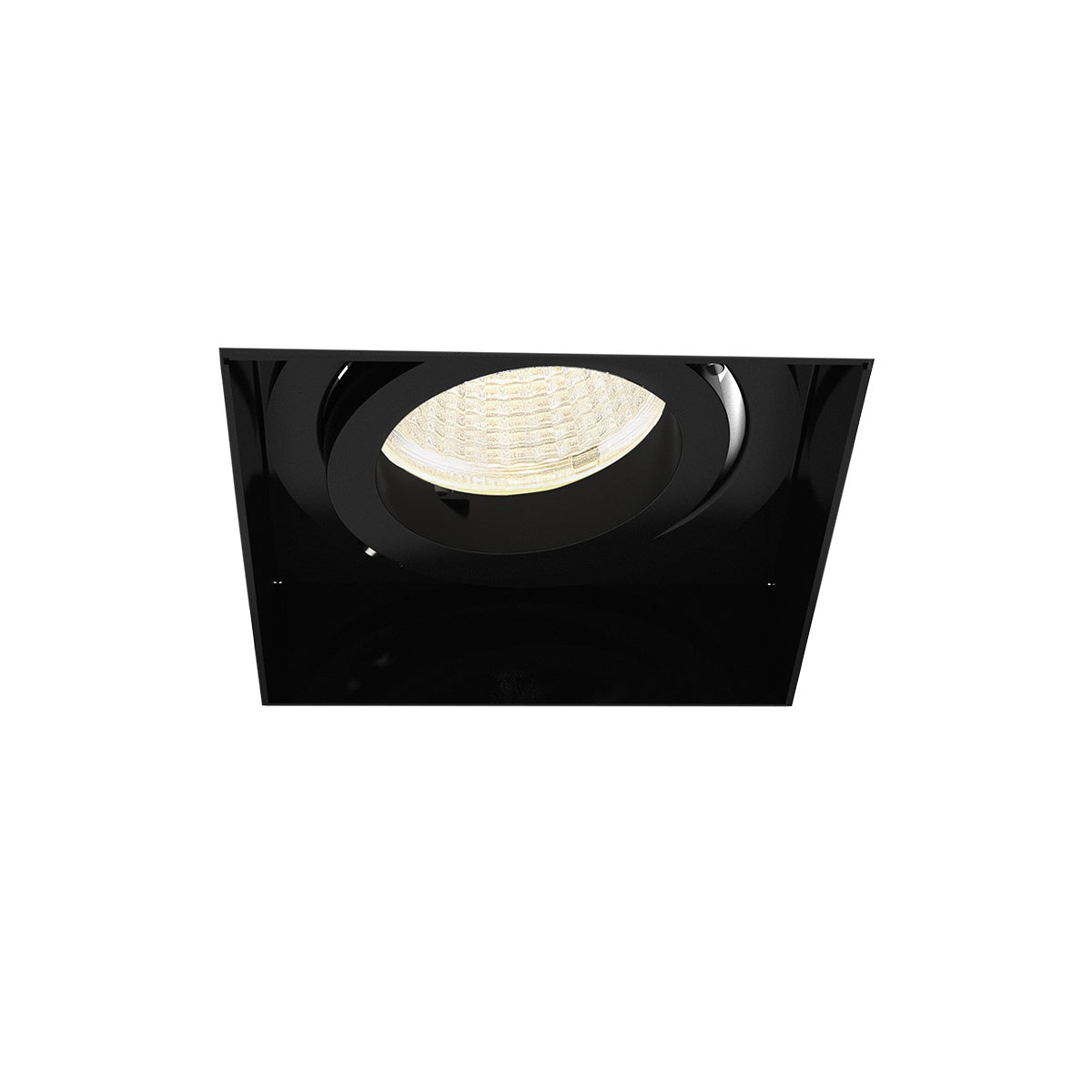 Amigo LED Recessed Fixture in Black