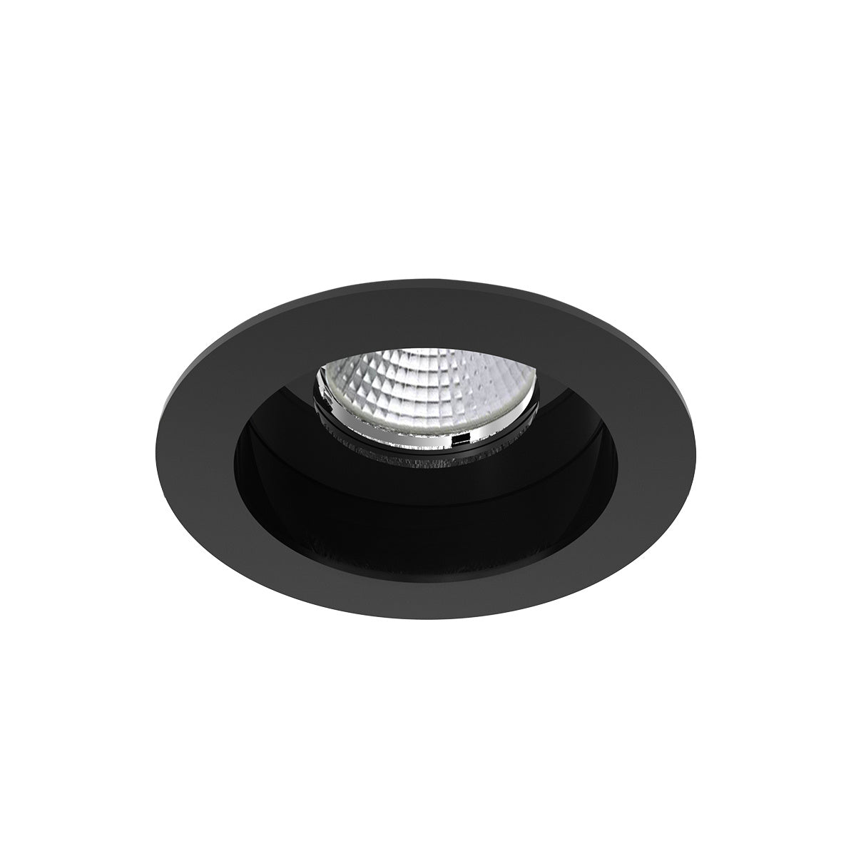 Amigo LED Recessed Fixture in Black