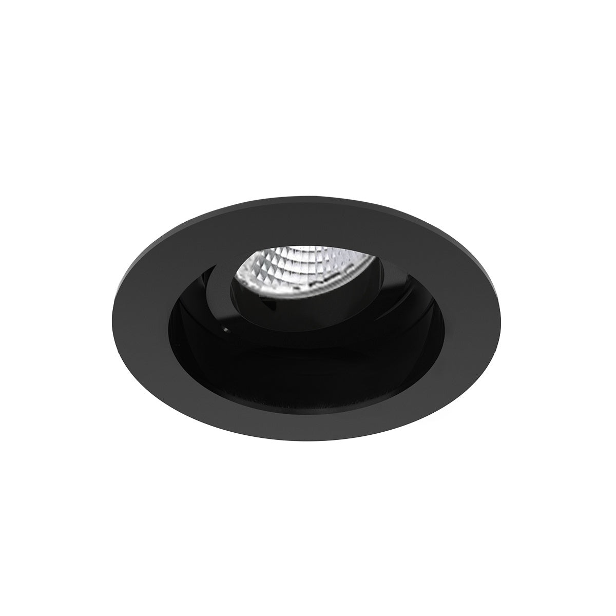 Amigo LED Recessed Fixture in Black