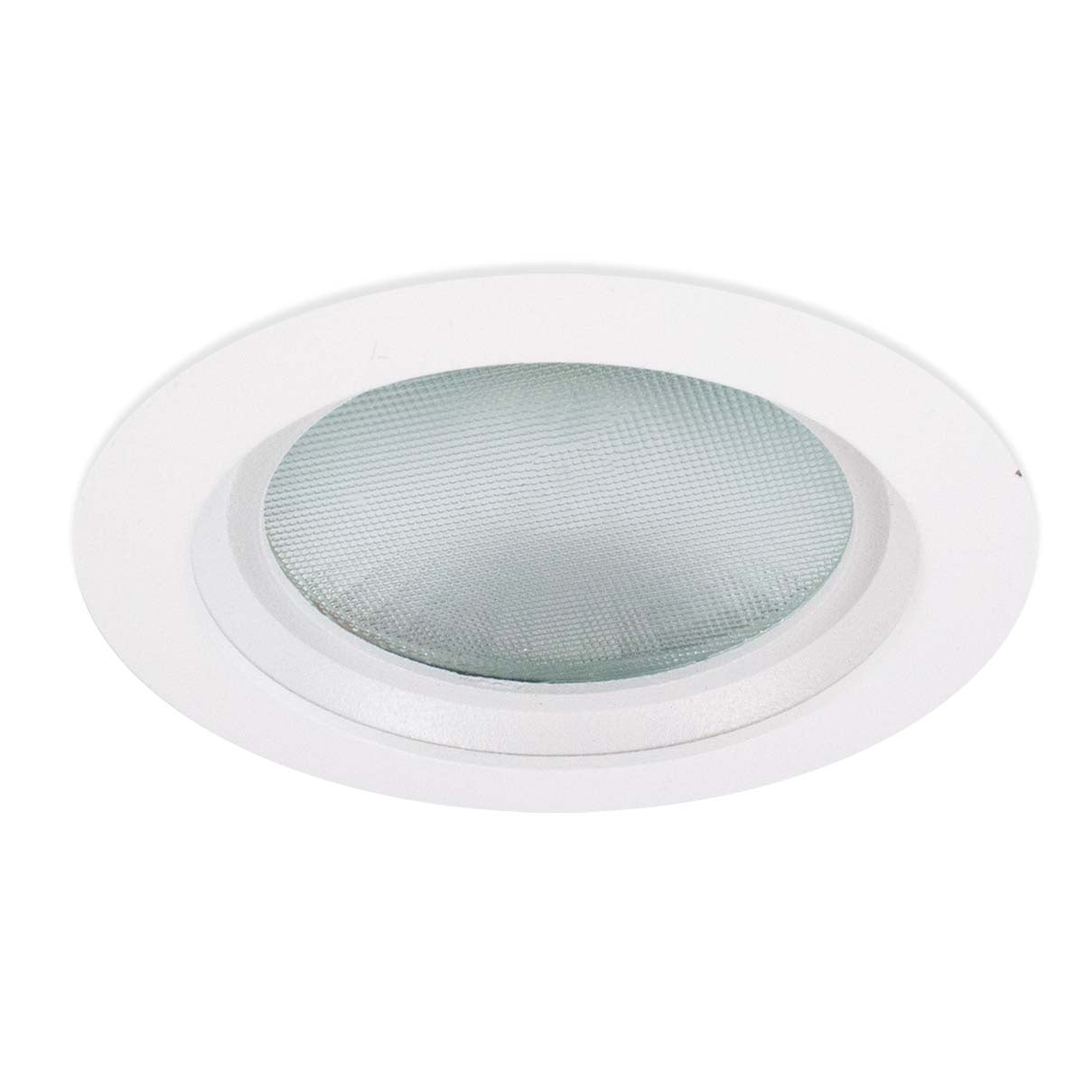 AMIGO LED REC,3IN,SHOWR,RD,15W,WHT in Frost