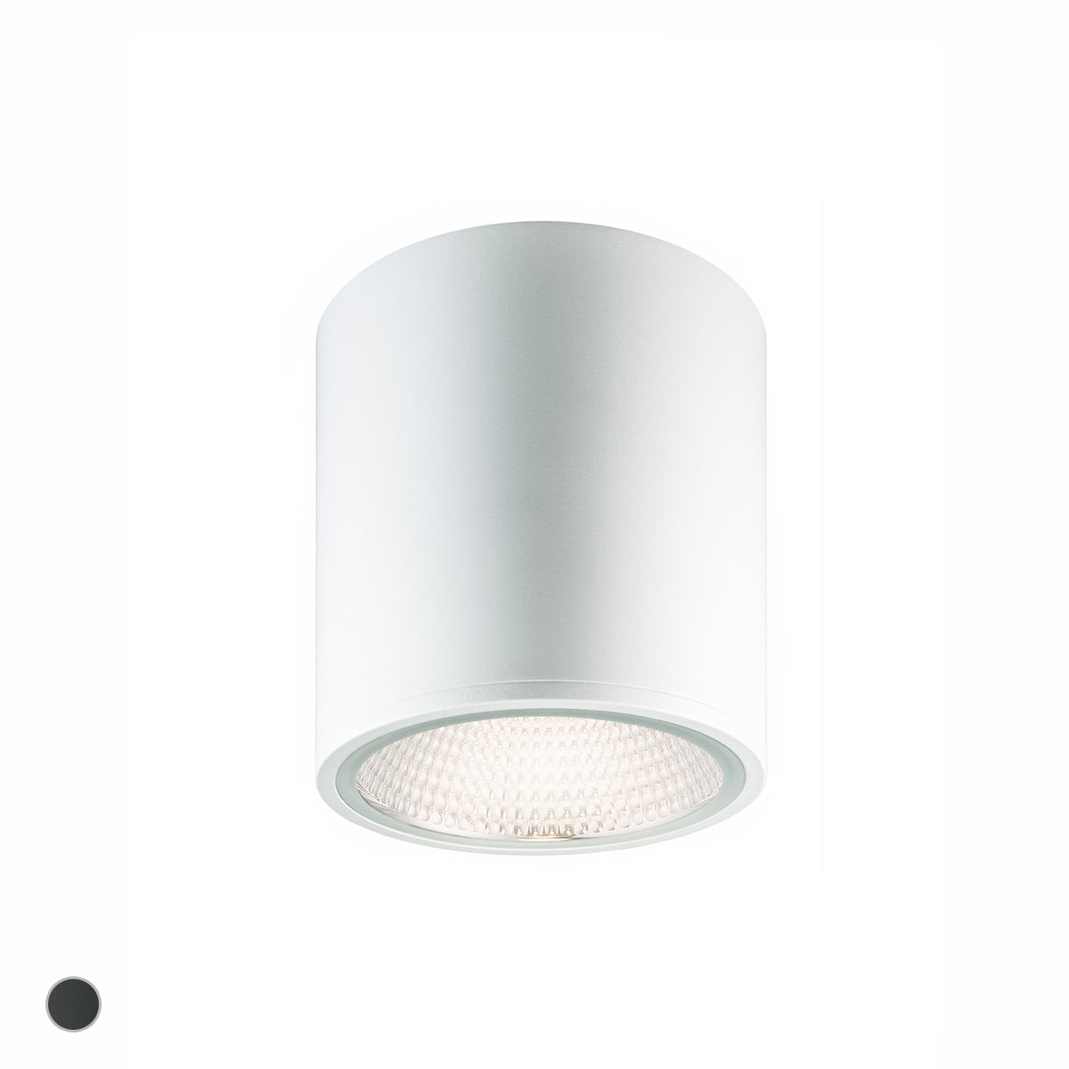 Cask LED Flushmount in White