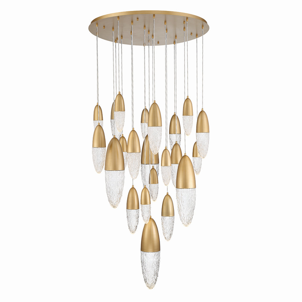 ECROU -CHD-22LT-40IN-GD-CL in Gold