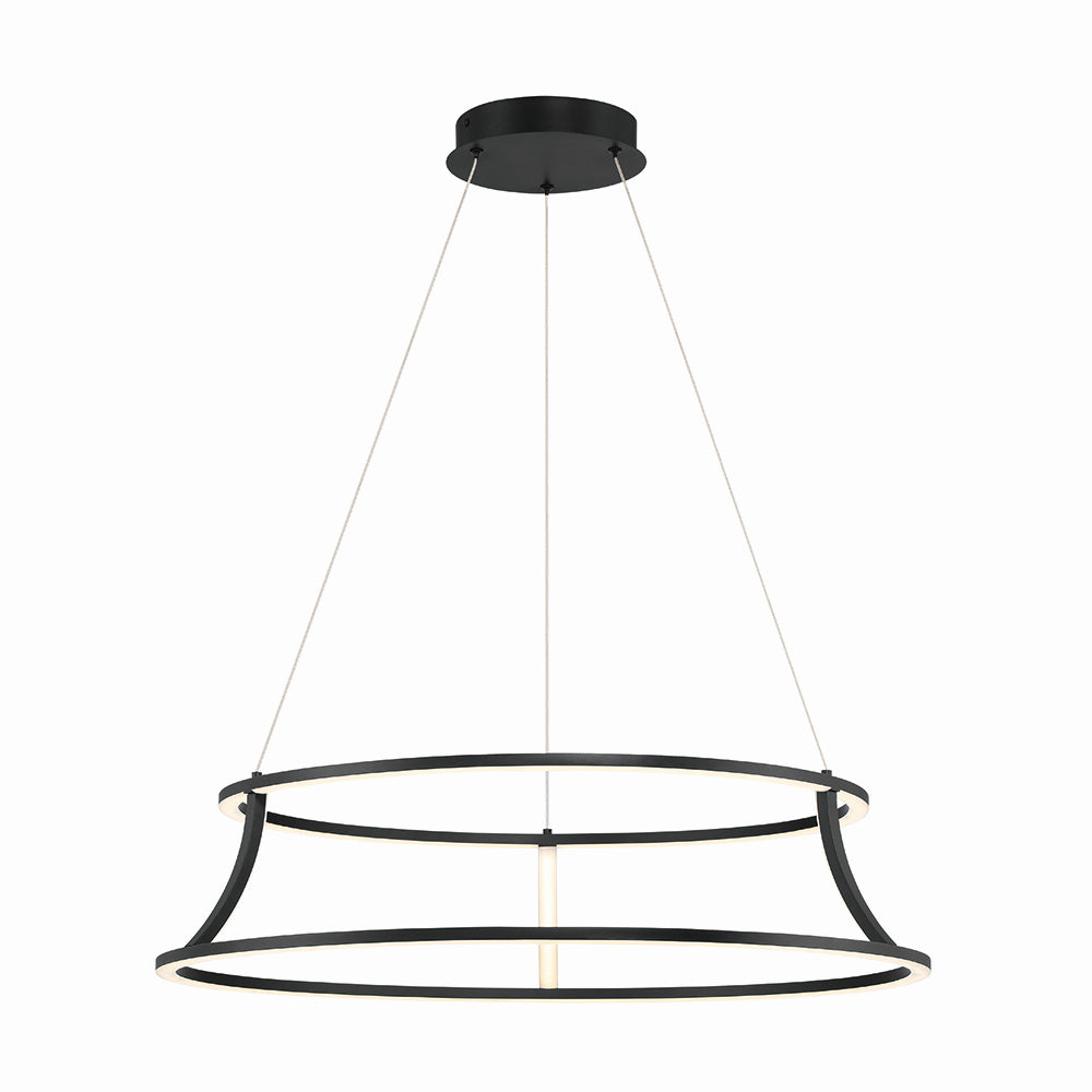CADOUX -CHD-30IN-BK-WH in Black