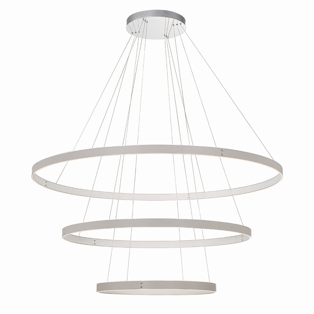 VERDURA -CHD-3LT-60IN-GR-WH in Grey